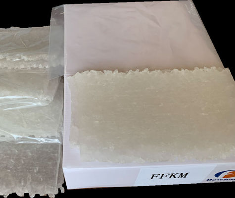 FFKM O Anelli con TR-17 e Compressione Set 12-20 in ambra per applicazioni aerospaziali e petrolchimiche