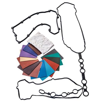 Precomposto di copolimero e terpolimero fluoroelastomero