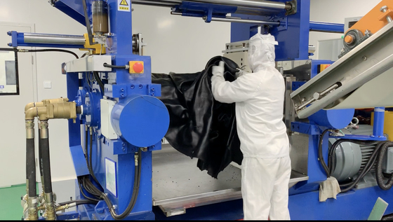 FKM gomma fluorinata 1.85 gravità specifica e 20 60 viscosità di Mooney per sigilli a fusto di valvola