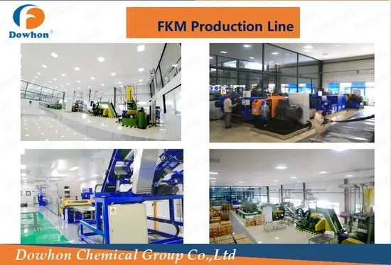 Un buon prezzo. FKM Precomposto di gomma fluoroelastomero 20-60 viscosità Mooney in linea