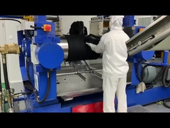 Composto di gomma FKM resistente all'olio per un'eccellente resistenza alla rottura Nero utilizzato per anelli e sigilli